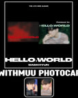 BAEKHYUN 4th Mini Album - HELLO, WORLD (Photobook Ver.) + WITHMUU Photocard