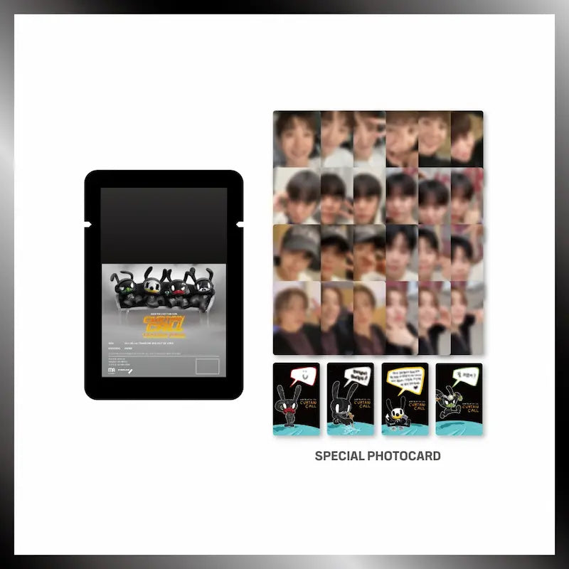 BANG&JUNG&YOO&MOON Curtain Call Official Merchandise - Trading Card