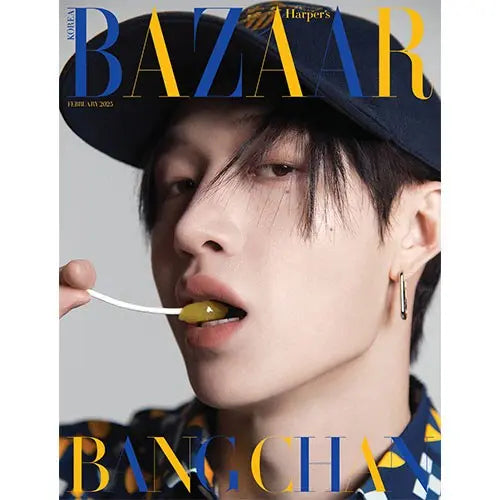 BAZAAR Korea Magazine 2025-02 [Cover : Stray Kids Bang Chan