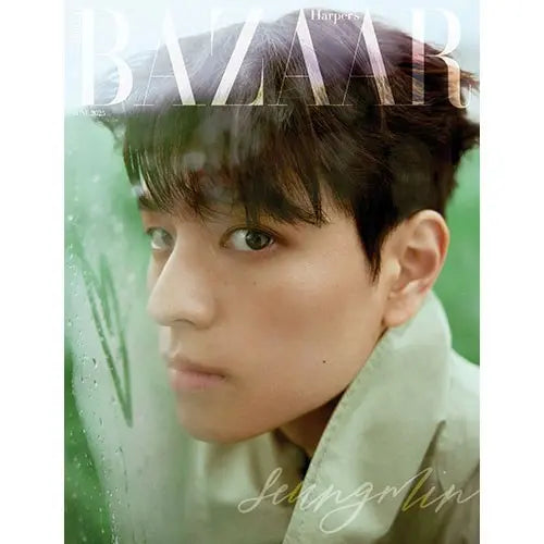 BAZAAR Korea Magazine 2025-06 [Cover : Stray Kids Seungmin