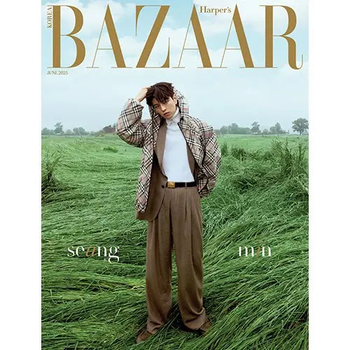 BAZAAR Korea Magazine 2025-06 [Cover : Stray Kids Seungmin BAZAAR Korea Magazine 2025-06 [Cover : Stray Kids Seungmin