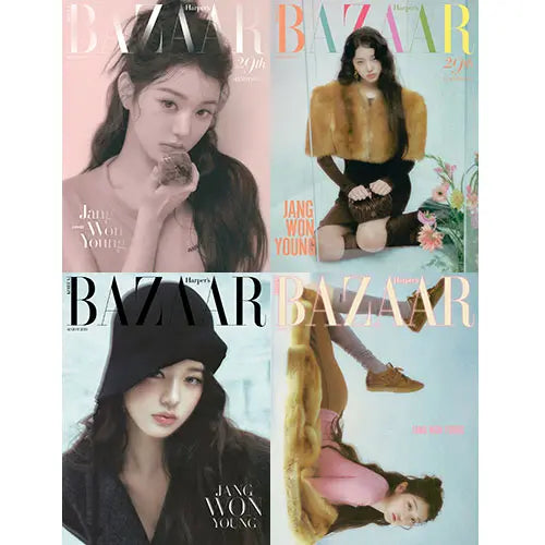 BAZAAR Korea Magazine 2025-08 [Cover : IVE Jang Wonyoung