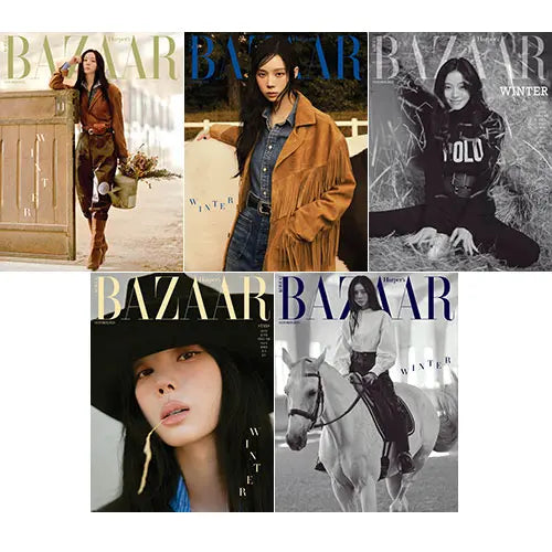 BAZAAR Magazine 2025-10 [Cover : aespa Winter] – Choice Music LA