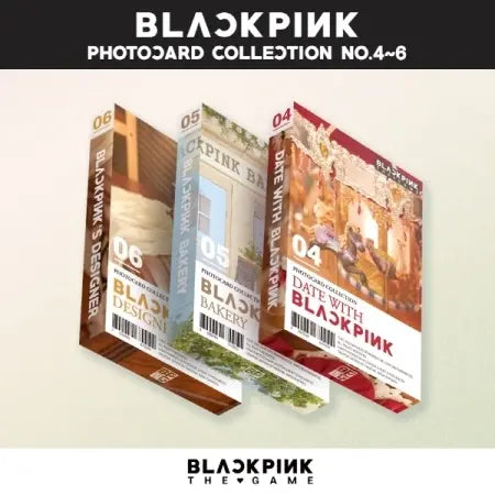 BLACKPINK THE GAME OST - Photocard Collection No.4~6 + YG Select POB –  Choice Music LA
