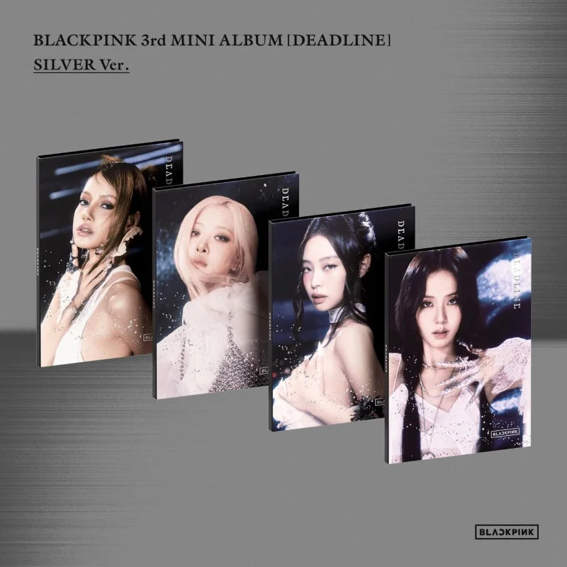 BLACKPINK 3rd Mini Album - DEADLINE (Silver Ver.) + WITHMUU BLACKPINK 3rd Mini Album - DEADLINE (Silver Ver.) + WITHMUU