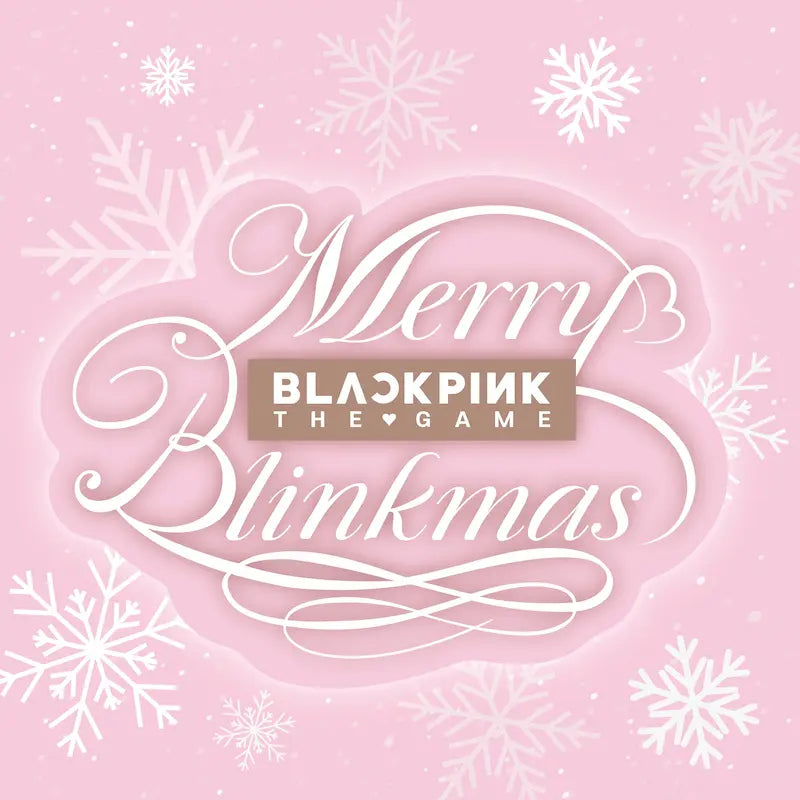 BLACKPINK The Game Photocard Collection 2024 Blackpink Christmas