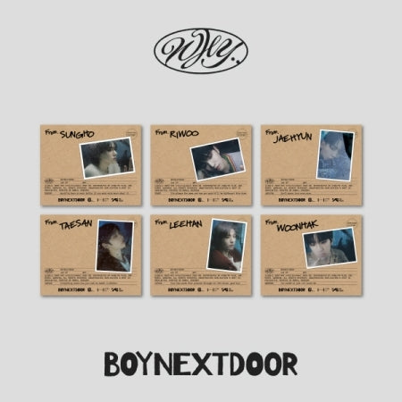 BOYNEXTDOOR 1st EP Album - WHY.. (Letter Ver.)