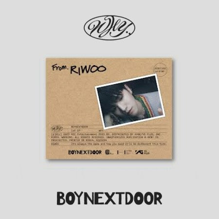 BOYNEXTDOOR 1st EP Album - WHY.. (Letter Ver.)