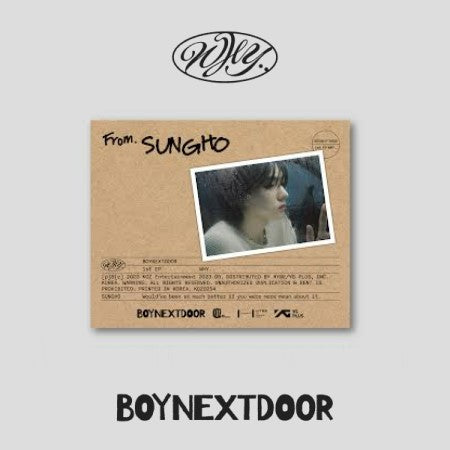 BOYNEXTDOOR 1st EP Album - WHY.. (Letter Ver.)