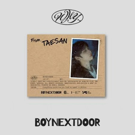 BOYNEXTDOOR 1st EP Album - WHY.. (Letter Ver.)