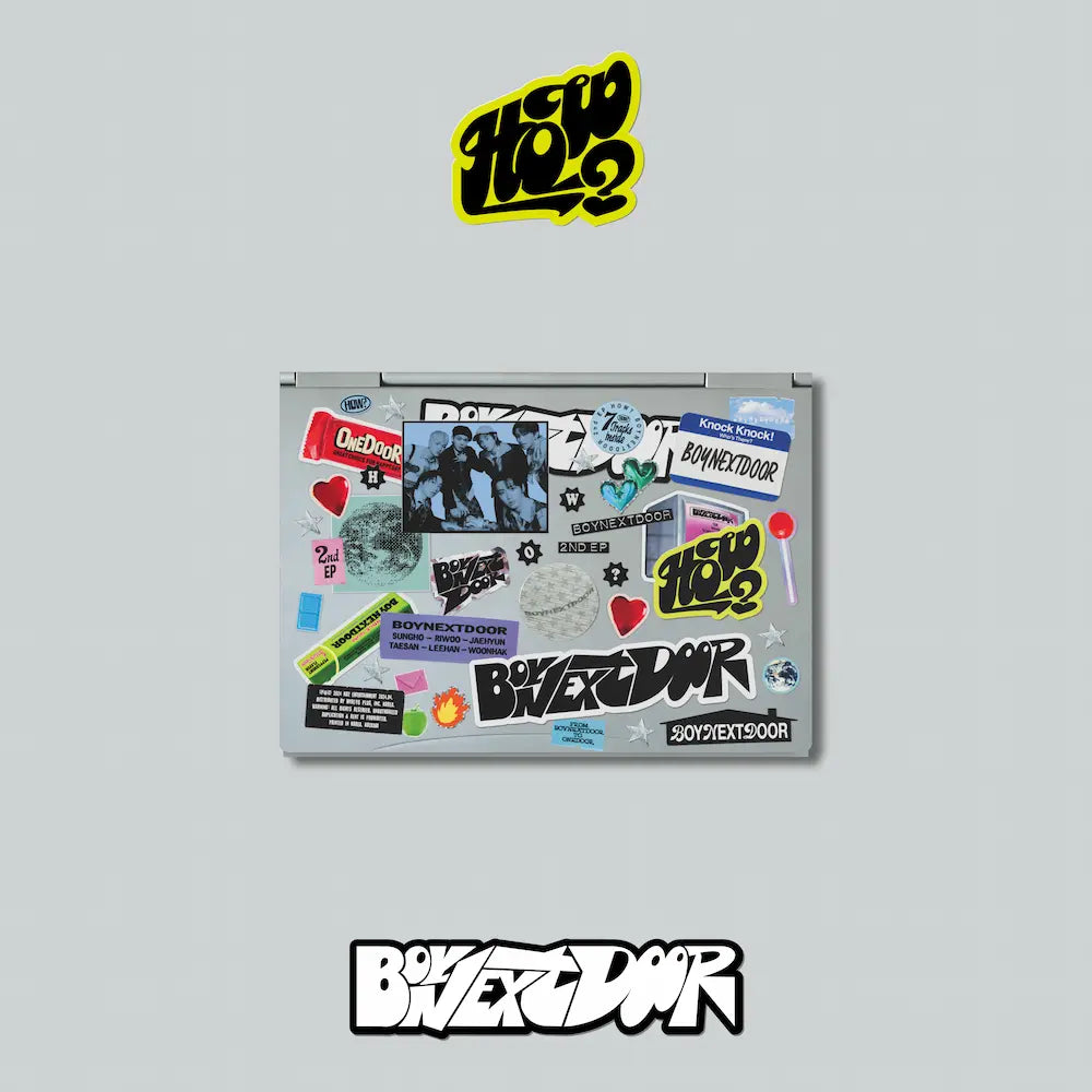 BOYNEXTDOOR 2nd EP Album - HOW? (Sticker Ver.)