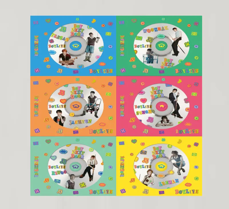 BOYNEXTDOOR 2nd Single Japanese Album - BOYLIFE (Solo Edition BOYNEXTDOOR 2nd Single Japanese Album - BOYLIFE (Solo Edition