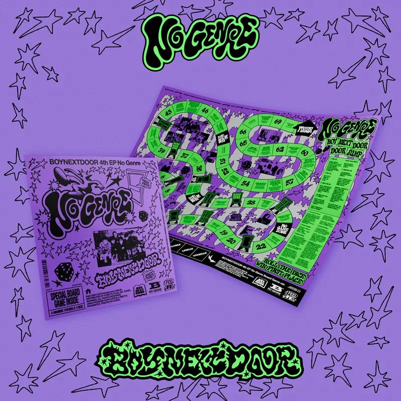 新品未開封　BOYNEXTDOOR　Board Game　　40枚 BOYNEXTDOOR 4th EP - No Genre (Board Game Ver.) – Choice Music LA
