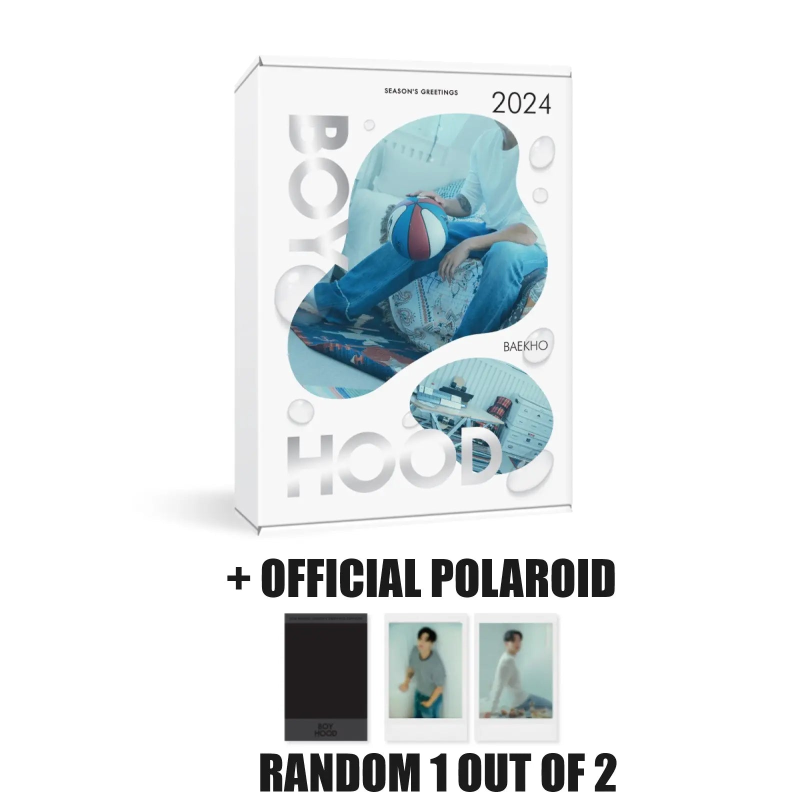 Baekho 2024 Season's Greetings - BOYHOOD + Polaroid