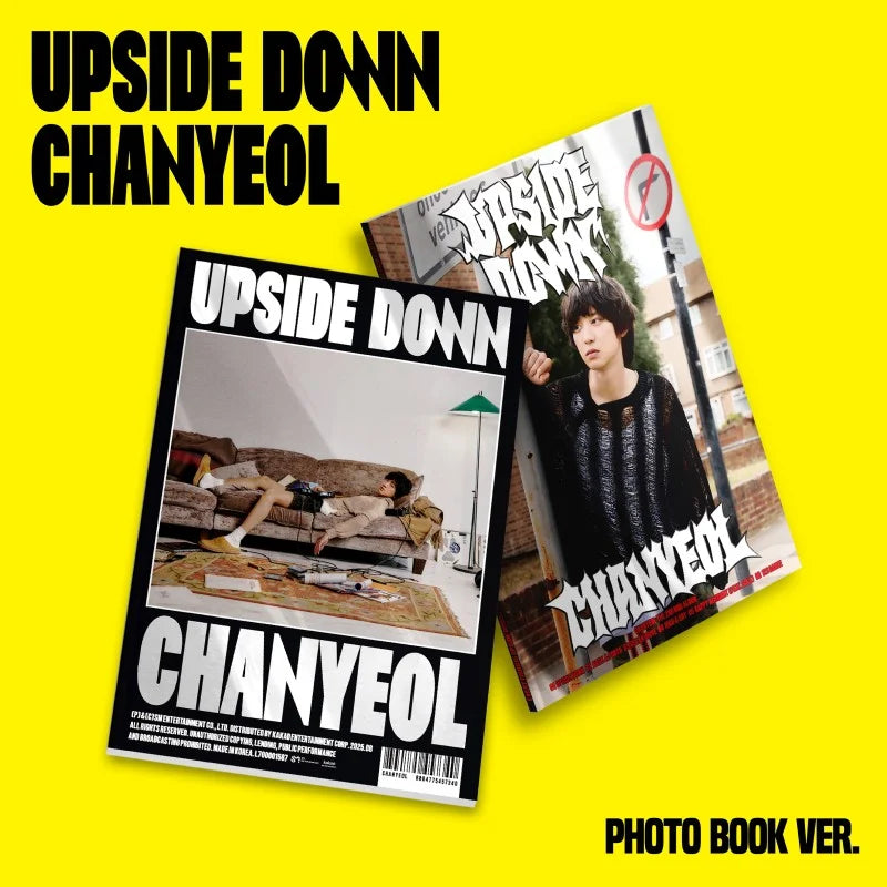K-POP・アジア CHANYEOL UPSIDE DOWN CHANYEOL 2nd Mini Album - Upside Down (Photobook Ver