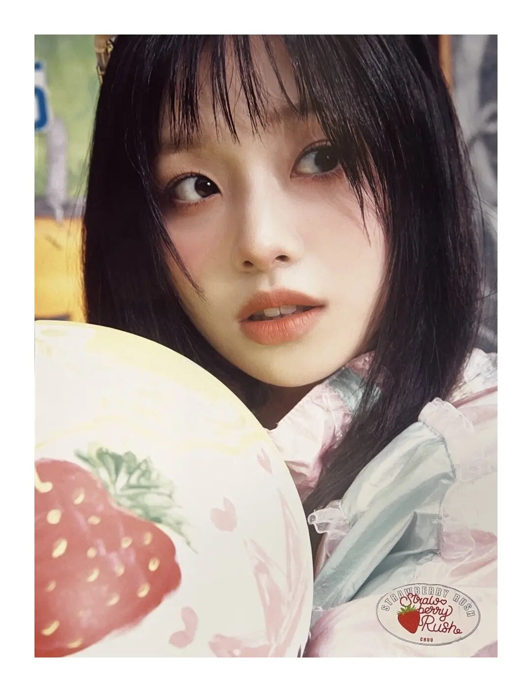 LOONA CHUU Mini Album Strawberry Rush (Rush Ver.) - CD + Photocard Casuale + Poster - Foto 2