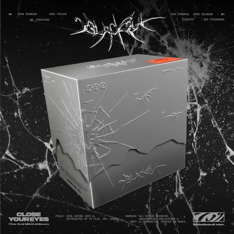 CLOSE YOUR EYES 3rd Mini Album - blackout (breakout Ver.) – Choice 
