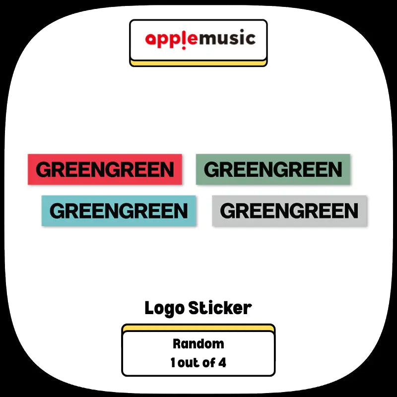 CORTIS 2nd EP Album - GREENGREEN (Weverse Album Ver.) + APPLEMUSIC