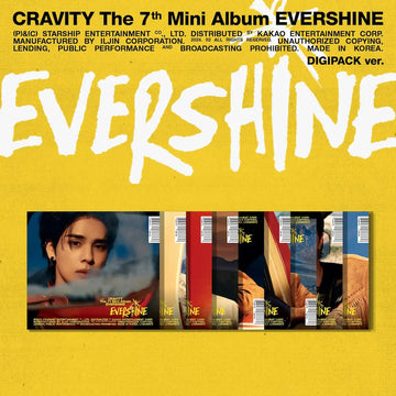 CRAVITY 7th Mini Album - EVERSHINE (Digipack Ver.)