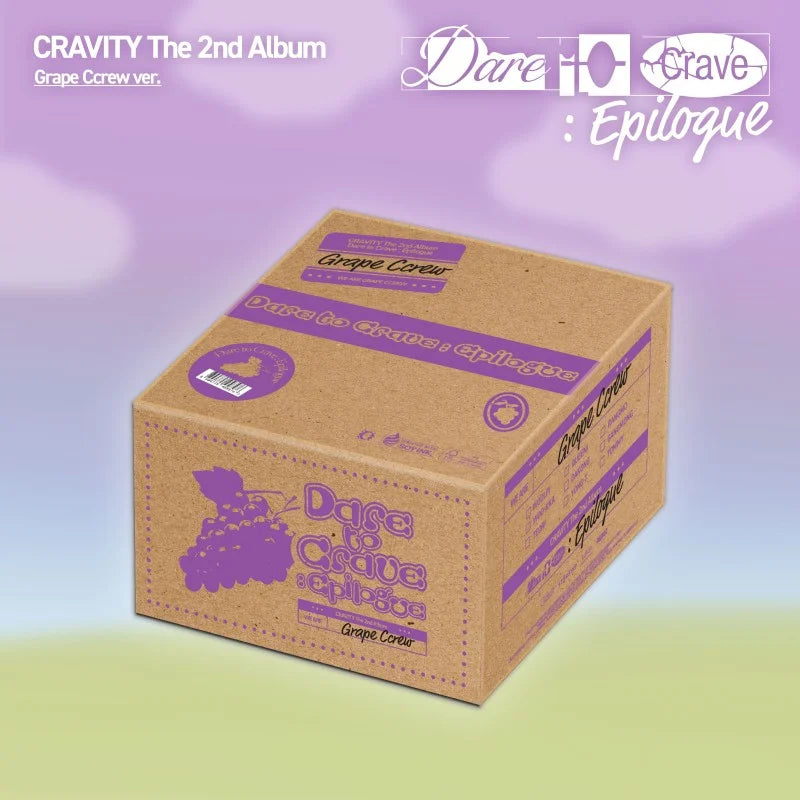 CRAVITY 2nd Album - Dare to Crave : Epilogue (Grape Ccrew Ver