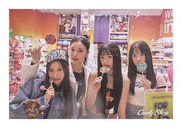 Candy Shop 1st Mini Album Hashtag# Official Poster - Photo Concept 2