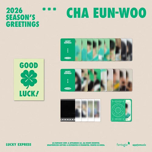 Cha Eun-Woo 2026 Season's Greetings Official Merchandise - Lucky