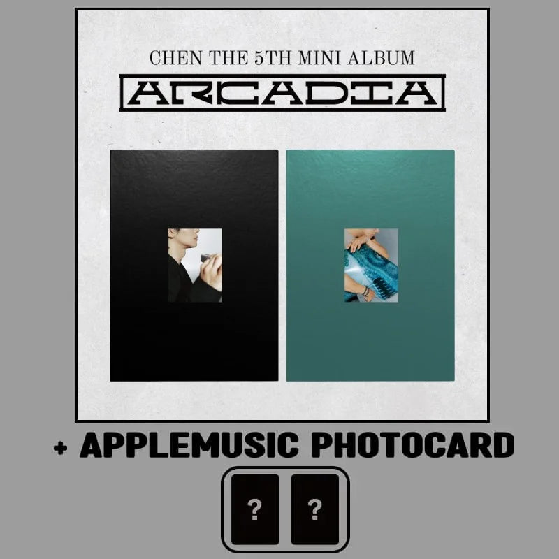 Chen 5th Mini Album - Arcadia + APPLEMUSIC Photocard