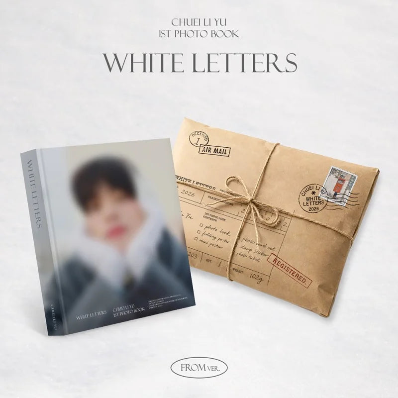 Pre-Order] Chuei Li Yu 1st Photobook - White Letters + APPLEMUSIC
