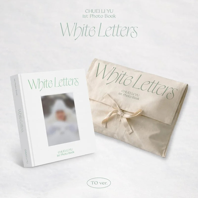 Chuei Li Yu 1st Photobook - White Letters – Choice Music LA