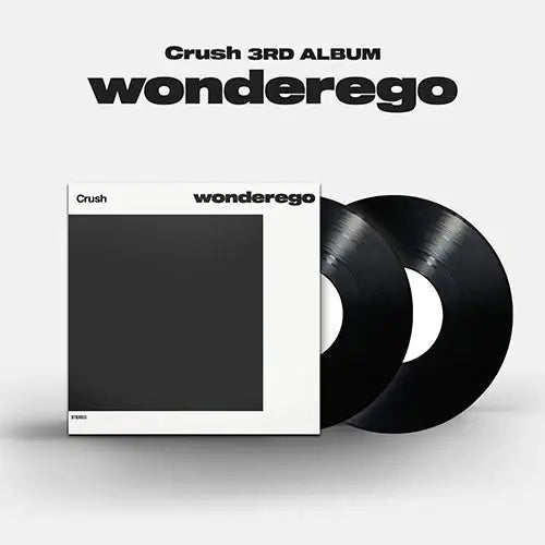 Crush 3rd Album wonderego (LP Ver.) Choice Music LA