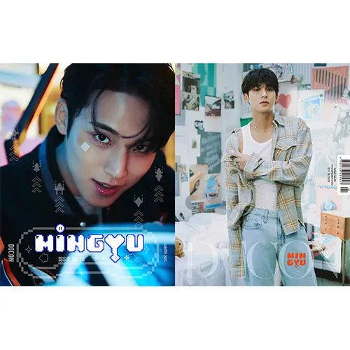K-POP・アジア D'ICON SEVENTEEN D-Icon Issue N°26 SEVENTEEN Wonwoo & Mingyu + Photocard