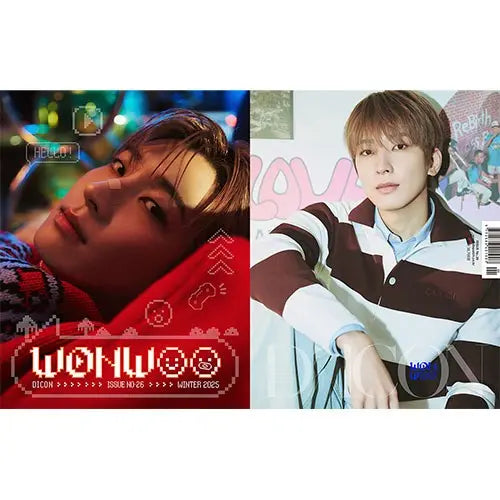 魅力的な価格 D-Icon Issue N°26 SEVENTEEN Wonwoo & Mingyu + Photocard タレントカード
