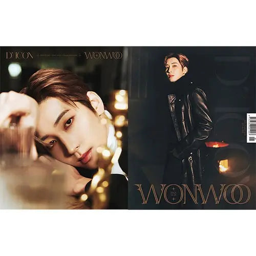 D-Icon Issue N°26 SEVENTEEN Wonwoo & Mingyu + Photocard