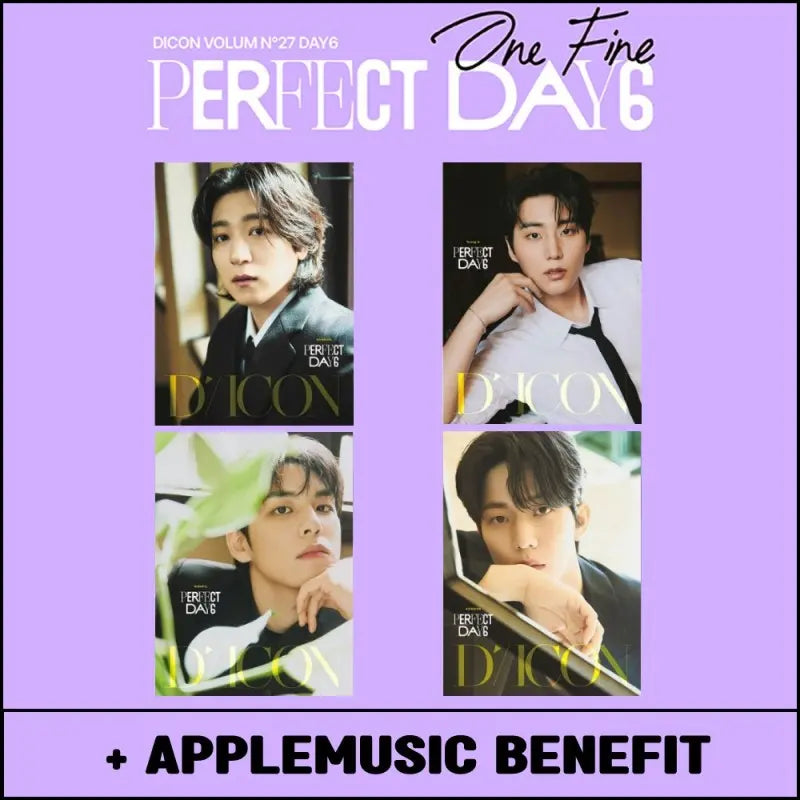 D-Icon Issue N°27 DAY6 ONE FINEDAY6, PERFECT DAY6 (B Type) +