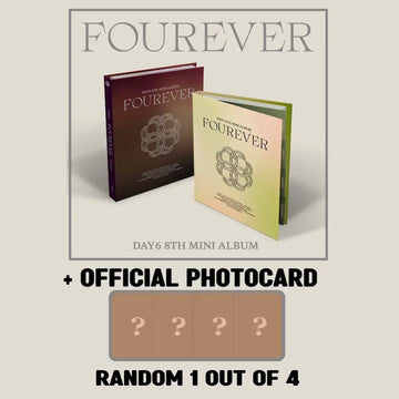 DAY6 8th Mini Album - Fourever + Photocard