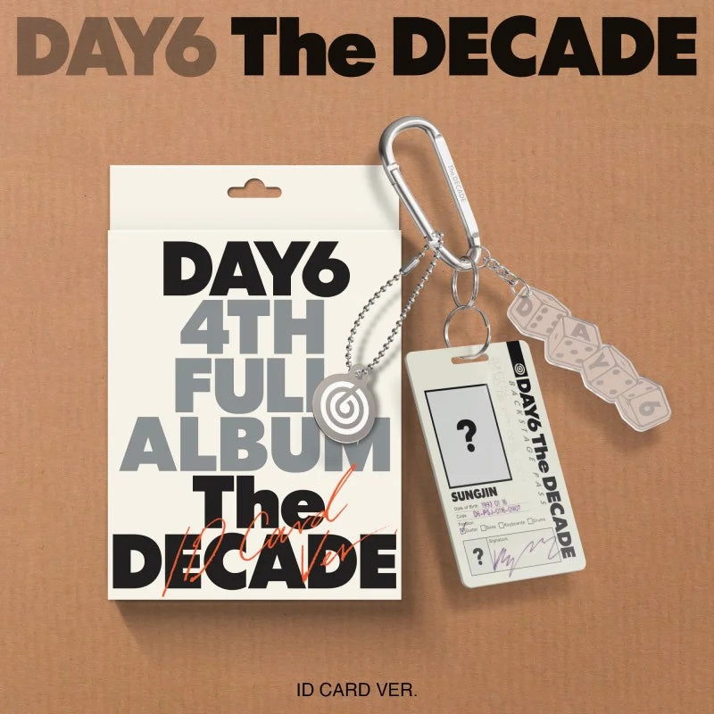 DAY6 4th Album - The DECADE (ID Card Ver.)