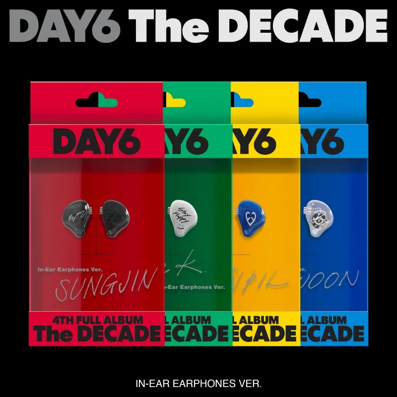 Pre-Order] DAY6 4th Album - The DECADE (In-Ear Earphones Ver