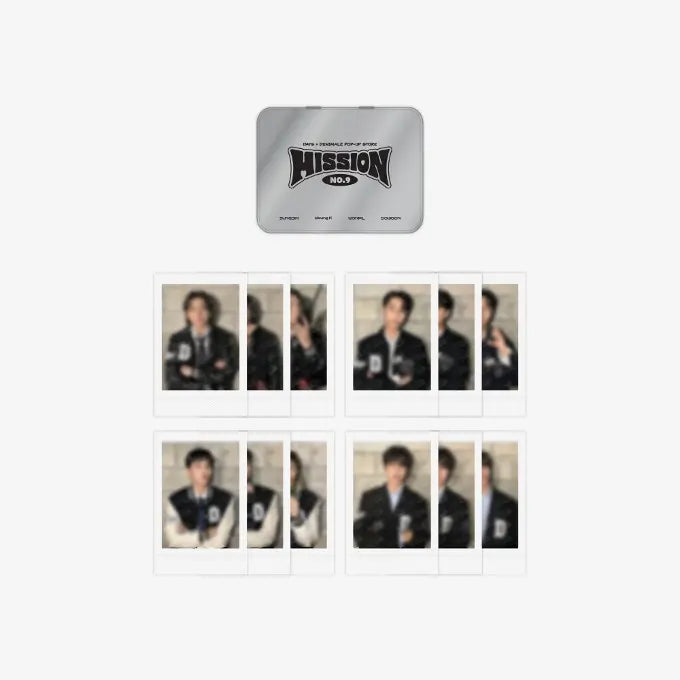 DAY6 MISSION No.9 Official Merchandise - Tincase Polaroid Set
