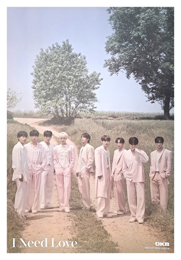 DKB 6th Mini Album I Need Love Official Poster - Photo Concept 1