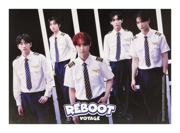 DKZ 2nd Mini Album REBOOT Official Poster - Photo Concept Voyage