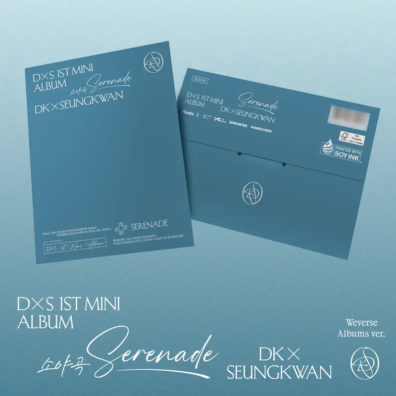 DK X Seungkwan 1st Mini Album - 소야곡 (Serenade) (Weverse Album DK X Seungkwan 1st Mini Album - 소야곡 (Serenade) (Weverse Album