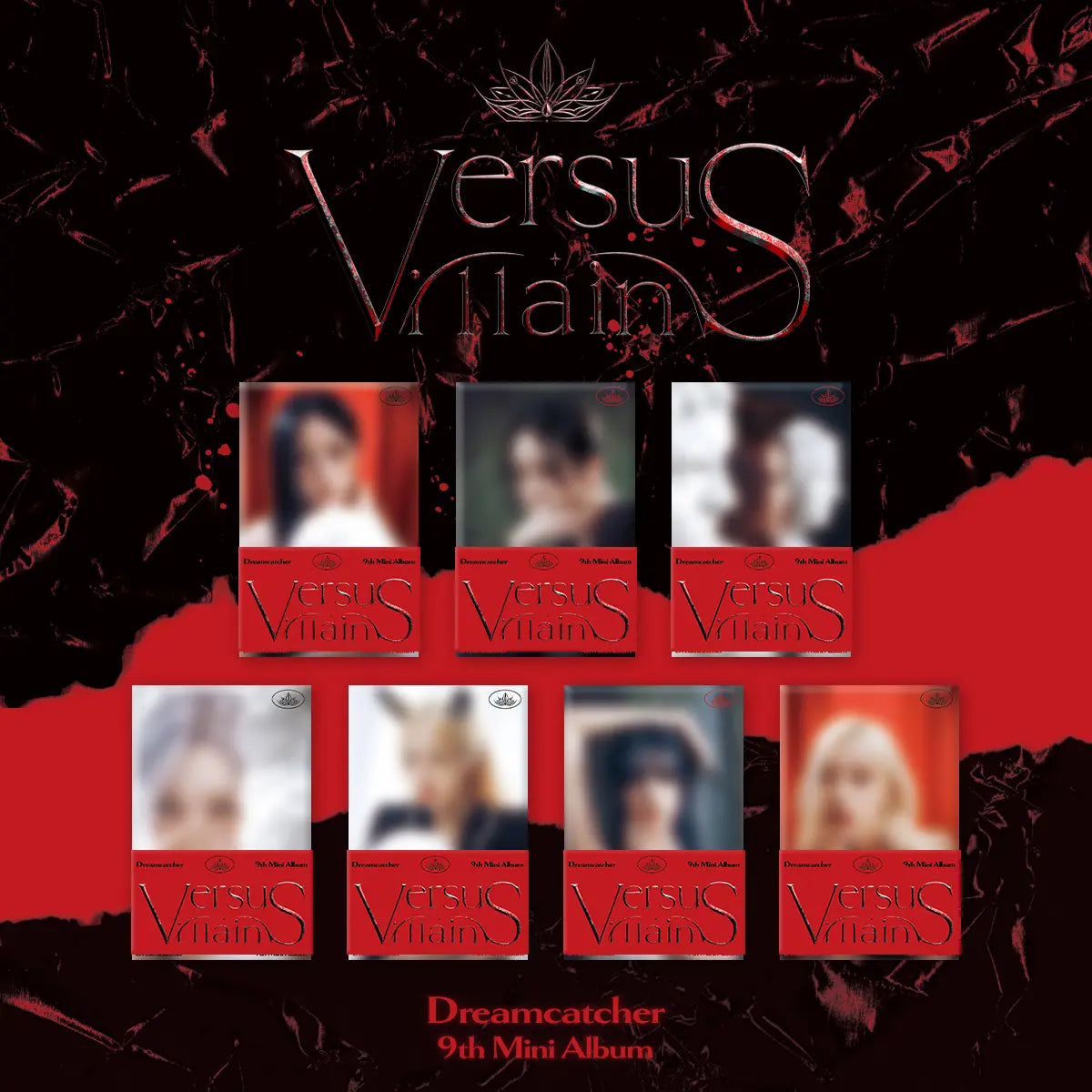DREAMCATCHER 9th Mini Album - VillainS (Poca Album) – Choice Music LA DREAMCATCHER 9th Mini Album - VillainS (Poca Album) – Choice Music LA