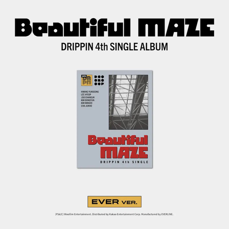 DRIPPIN 4th Single Album - Beautiful MAZE (Ever Ver.)