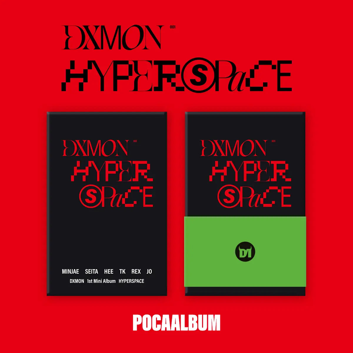 DXMON 1st Mini Album - HYPERSPACE (Poca Album)