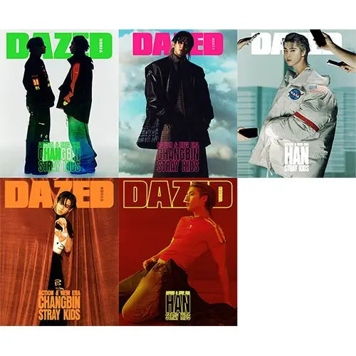 Dazed & Confused Korea Magazine 2025-02 [Cover : Stray Kids Dazed & Confused Korea Magazine 2025-02 [Cover : Stray Kids