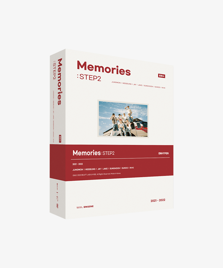 ENHYPEN Memories : STEP 2 DVD – Choice Music LA ENHYPEN Memories : STEP 2 DVD – Choice Music LA