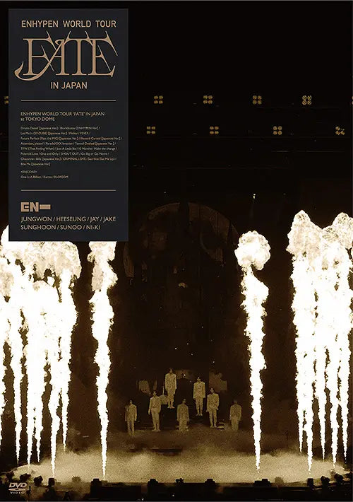 ENHYPEN - WORLD TOUR 'FATE' in Japan (Standard Edition) DVD [Japan ENHYPEN - WORLD TOUR 'FATE' in Japan (Standard Edition) DVD [Japan