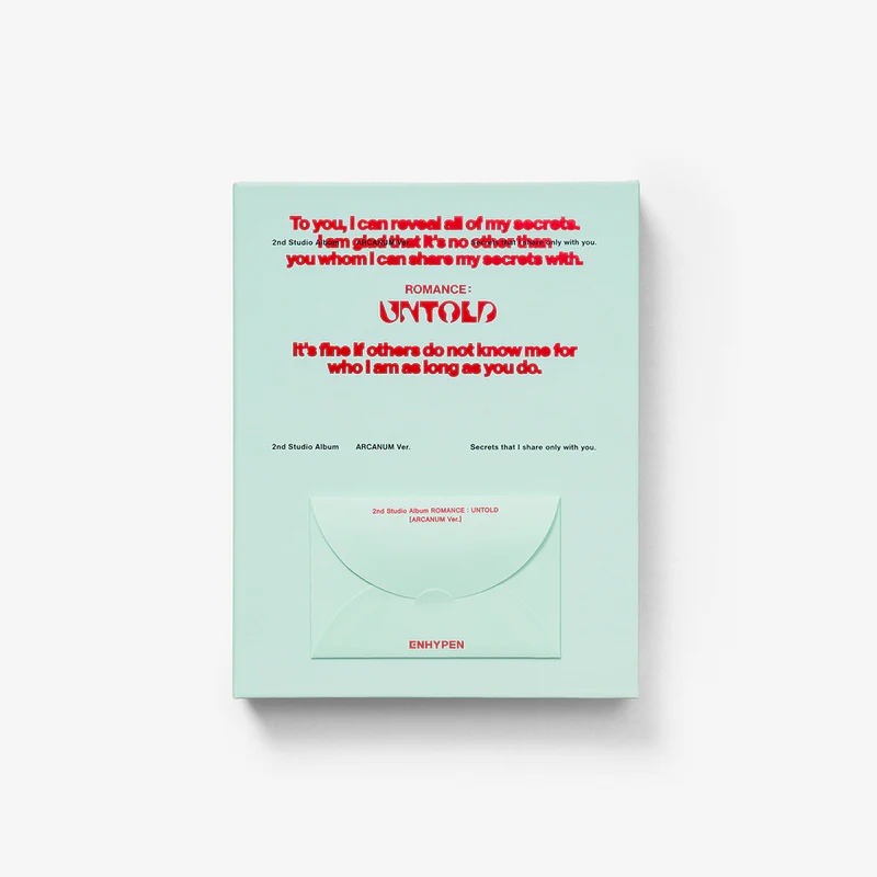 ENHYPEN 2nd Album - ROMANCE : UNTOLD – Choice Music LA ENHYPEN 2nd Album - ROMANCE : UNTOLD – Choice Music LA