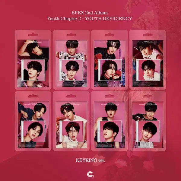 EPEX 2nd Album - Youth Chapter 2 : YOUTH DEFICIENCY (Keyring Album
