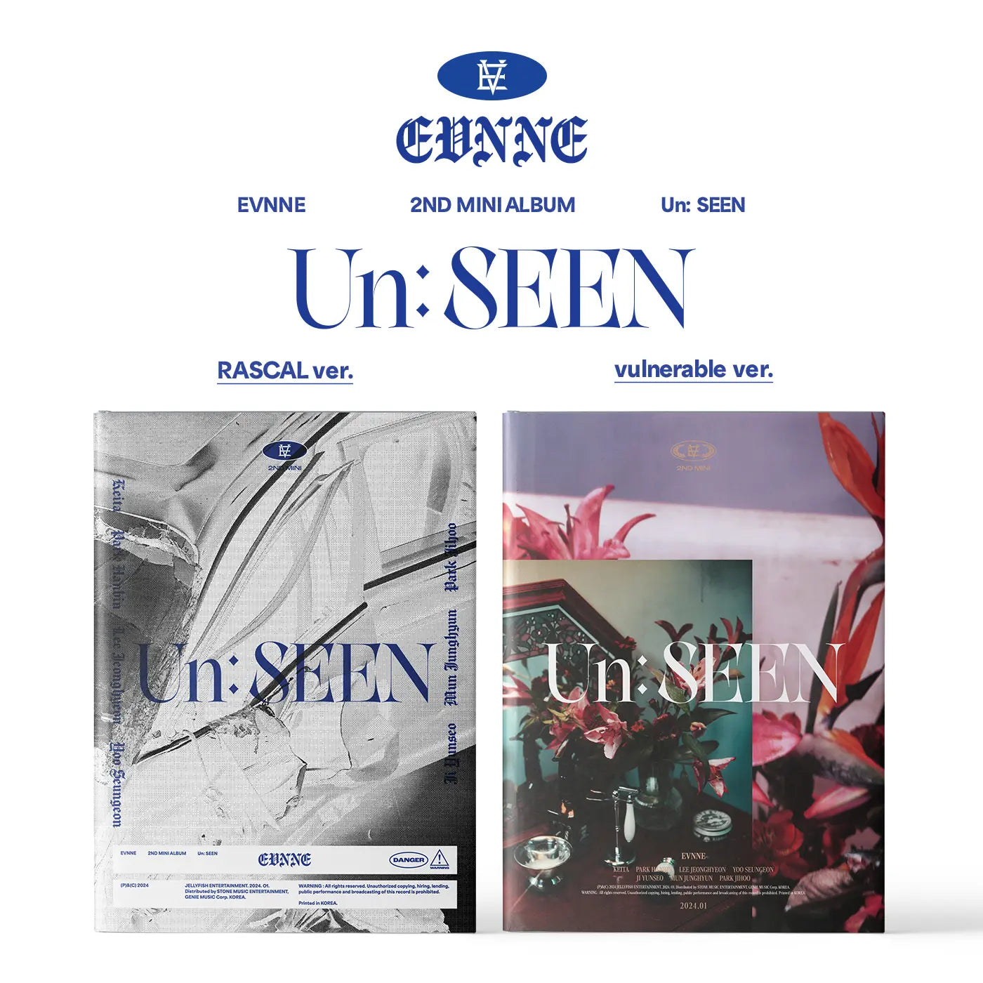EVNNE 2nd Mini Album - Un : SEEN